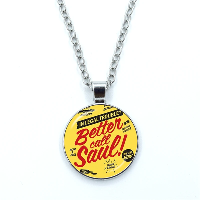

Ожерелье с классическим драматическим стеклом для телевизионной серии Better Call Saul, модное эффектное хрустальное ожерелье, оптовая продажа