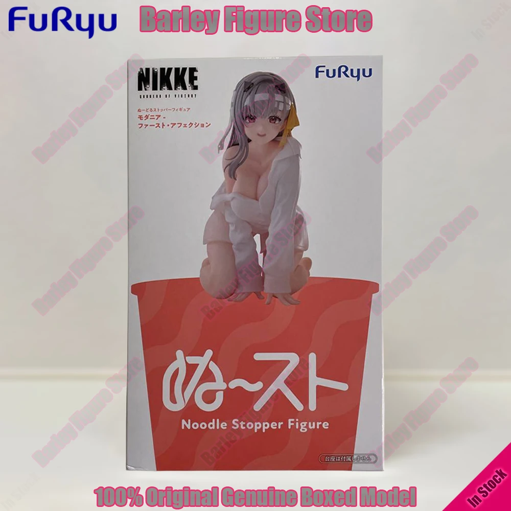 Фото Оригинальная упаковка в наличии FuRyu Noodle Stopper GODDESS OF VICTORY: NIKKE Modernia 9CM Коллекционная аниме-фигурка, модель, подарок №1