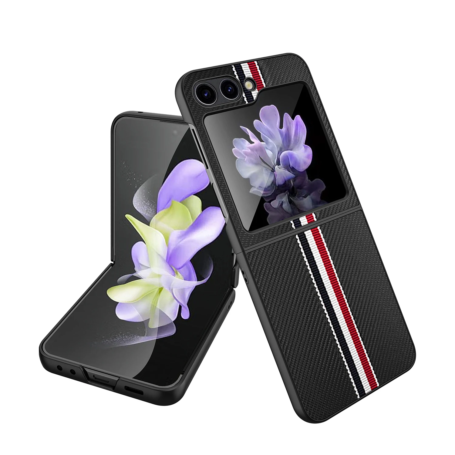 Чехол с защитой от падения для Samsung Galaxy Z Flip 6 5 5G Flip5 Flip6 4 3 Flip3 Flip4 тонкий чехол из