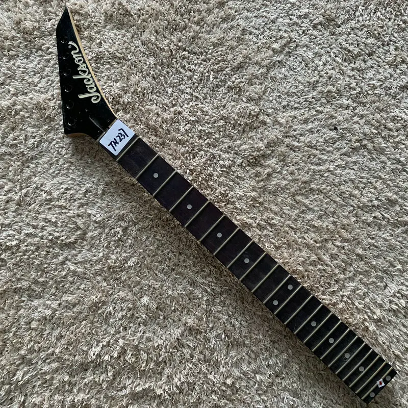 

Defevtives Guitar Neck Original and Genuine Jackson Floyd Rose 23 Frets White Shark Fin Inlay Right Hand Made IN China TN237