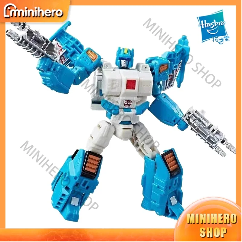 Фото В наличии Оригинальная подвижная фигурка Hasbro Transformers Generations Titans Return Freeze Out Autobot Topspin Super Action Figure №3