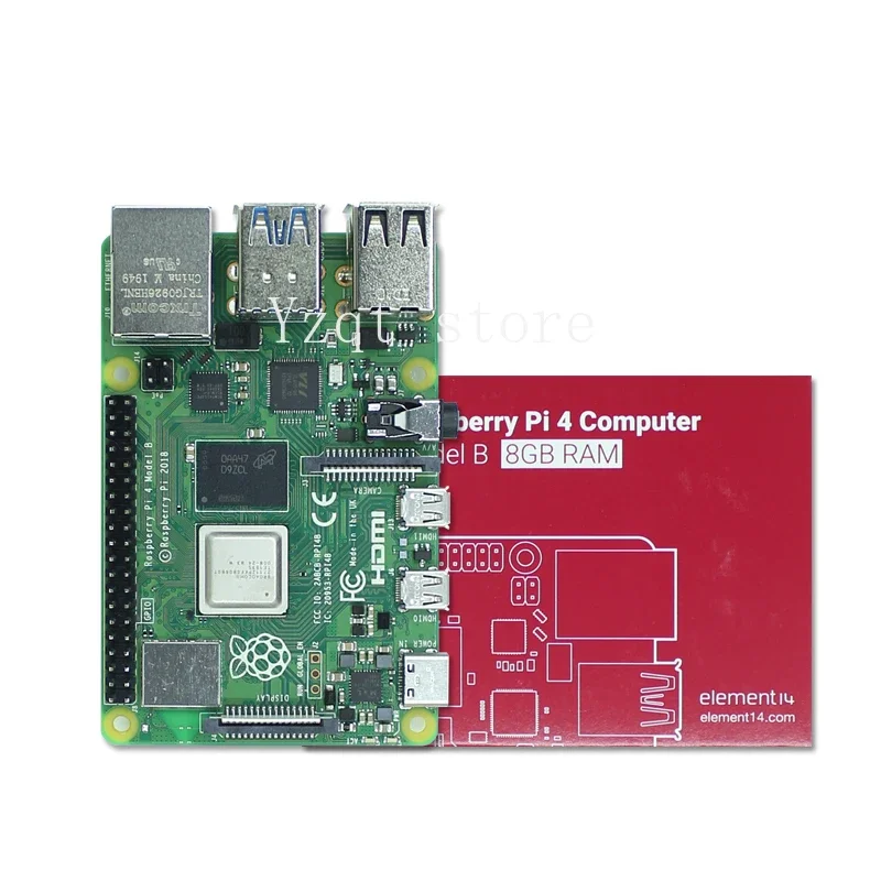 Фото Плата для разработки Woli RaspberryPi4 4B 8GB 2GB, стартовый комплект для программирования ИИ на Python №2