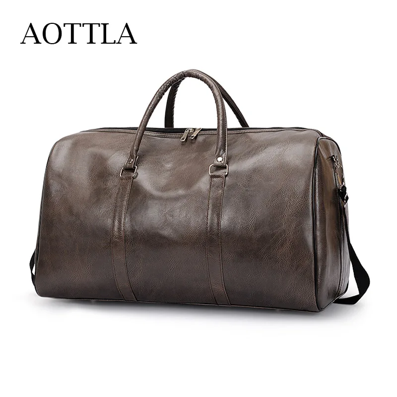 

AOTTLA Handbags For Women Travel Bag Ladies New Sports Fitness Pack Pu Leather Shoulder Bag Luggage Crossbody Bag Duffle Bag Men