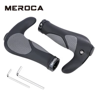 meroca ergonomic bicycle grips tpr rubber integrated comfy tone mtb cycling hand rest handlebar casing sheath shock absorption