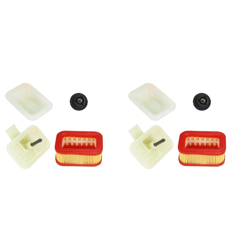 

2X5200 5800 52/58CC набор бумажных воздушных фильтров для бензопилы, бумажный запасной фильтр для бензопилы