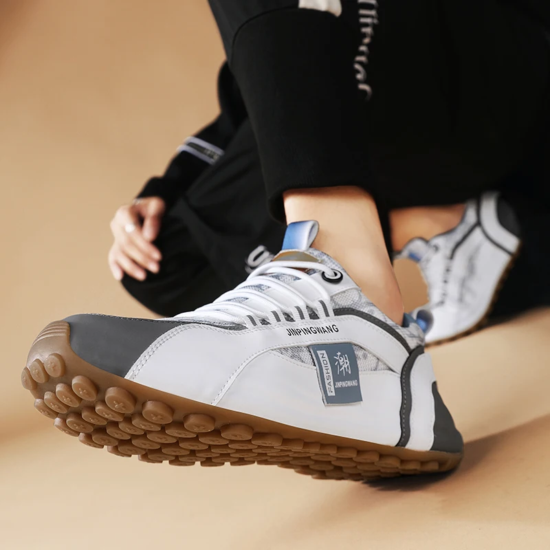 Golf Shoes Spring/Summer Mesh Breathable Golf Training Shoes Outdoor Grass Comfortable Men's Walking and Running Shoes