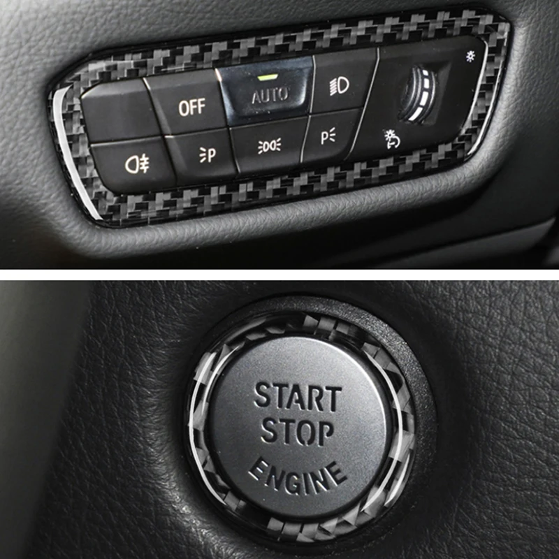 

For Mercedes Benz W177 C118 X247 H247 Colorful Gear Shift Box Engine Start Stop Panel Push Button Sticker Cover Trim Car Styling