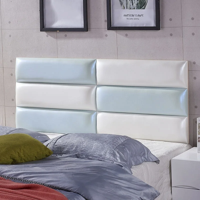 

headboard bedroom decoration backrest children anti-collision wall stickers self-adhesive headboard