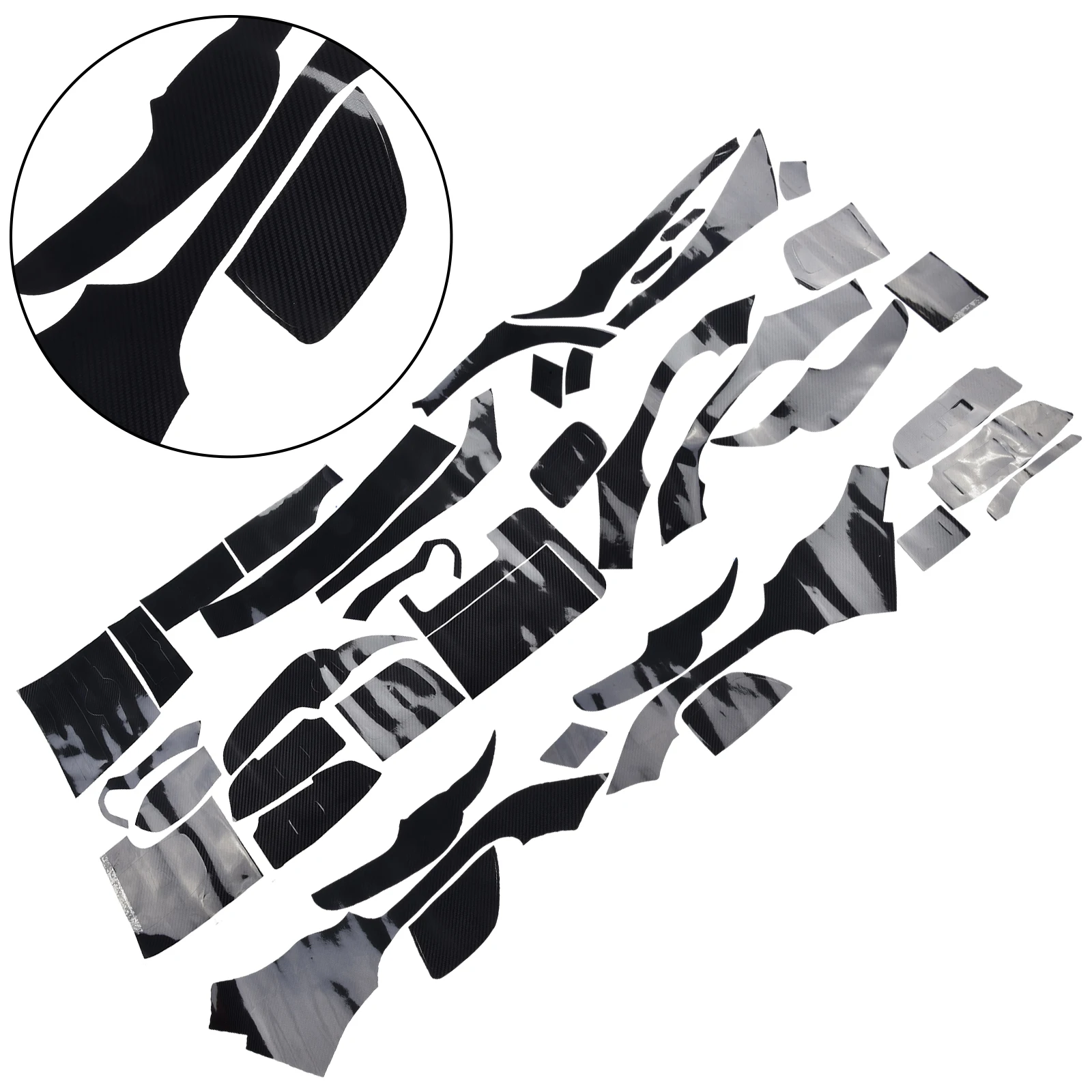 

1pcs Hot Sale 5D RHD Carbon Fiber Car Interior Decor Trim Sticker Decal For Acura TSX 2009-14 Direct Replacement Car Accessories