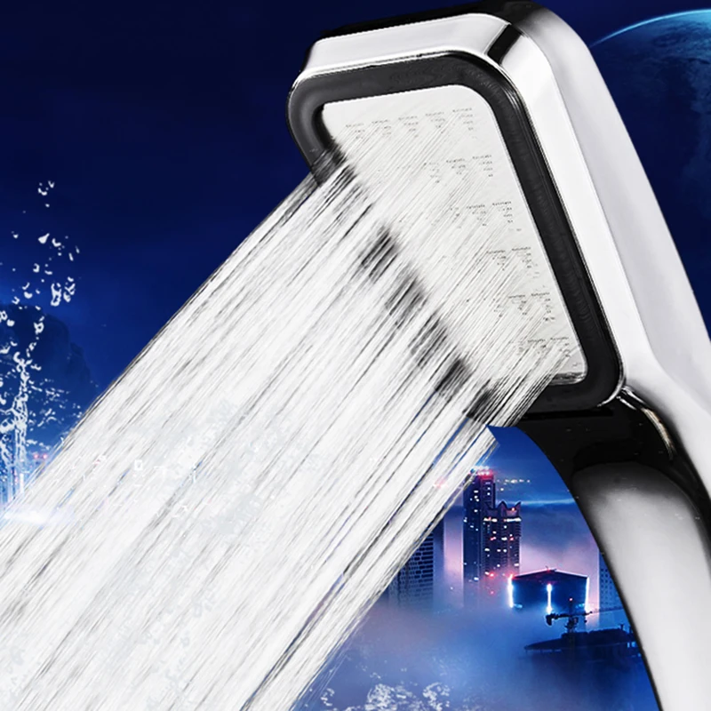 

Hand Rainfall Shower Head High Pressure Filter Water Saving Power Shower Head Water Saving Chuveiro Banheiro Home Accessories