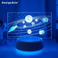 acrylic led night light milky way galaxy for kids child bedroom decorative nightlight touch sensor color changing desk 3d lamps