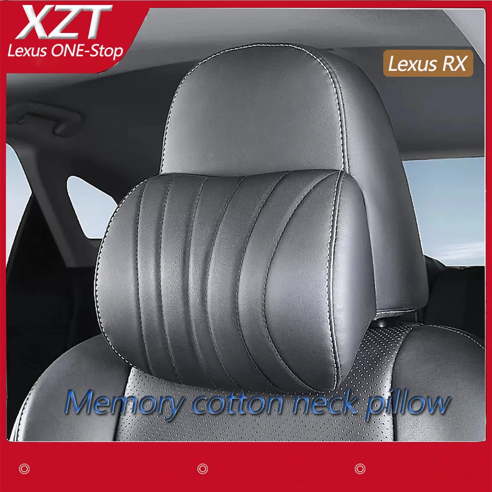 

Подушка для автомобильного сиденья, подголовник для путешествий, подушка для шеи, подушка для шеи с эффектом памяти, подушки для Lexus из искусственной кожи