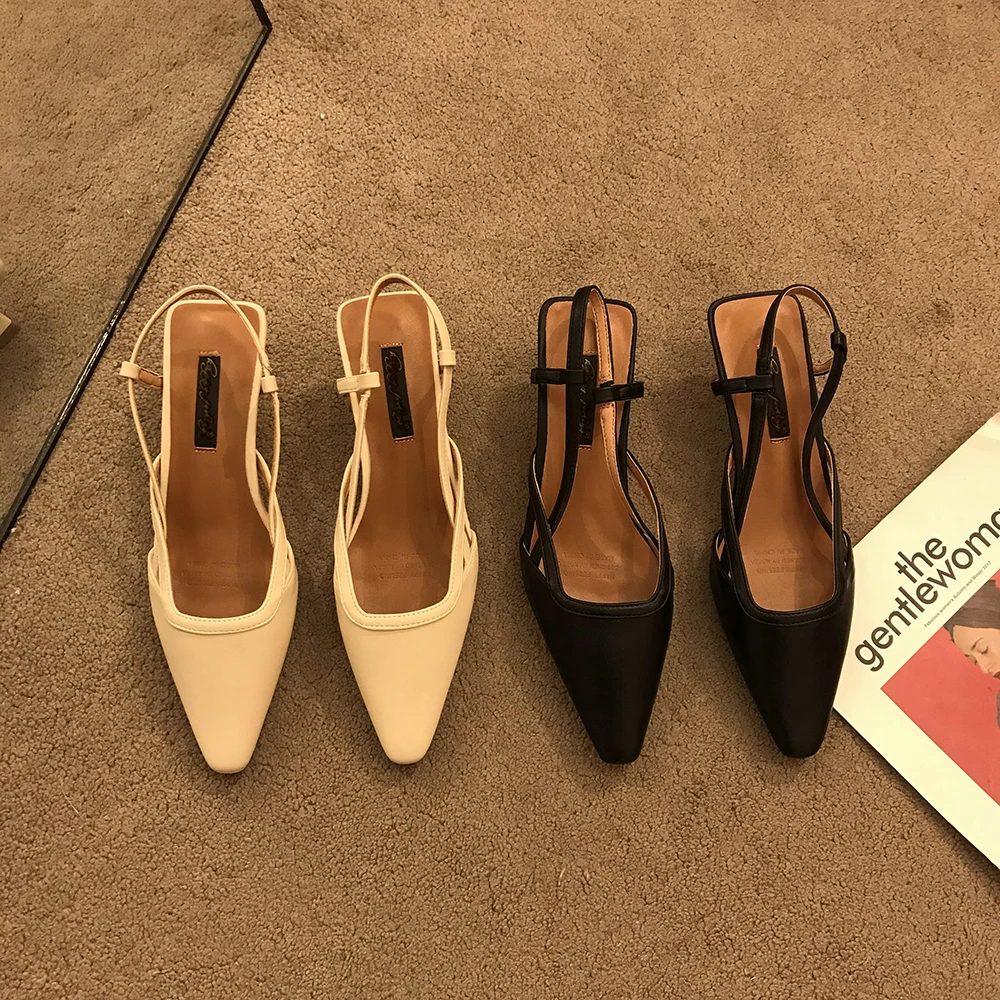 

High Heel Pointed Sandals 2022 New Spring and Summer with Skirt Gentle High Heels Heels Women