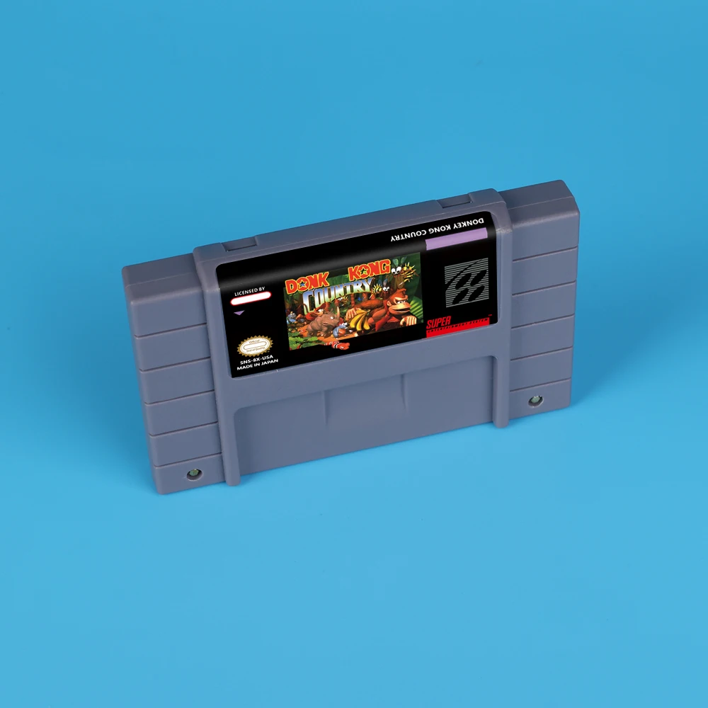 Фото Donkey Game Country Kong RPG 16-битная игровая карта для США, версия NTSC, игровая консоль SNES для NINTENDO №2