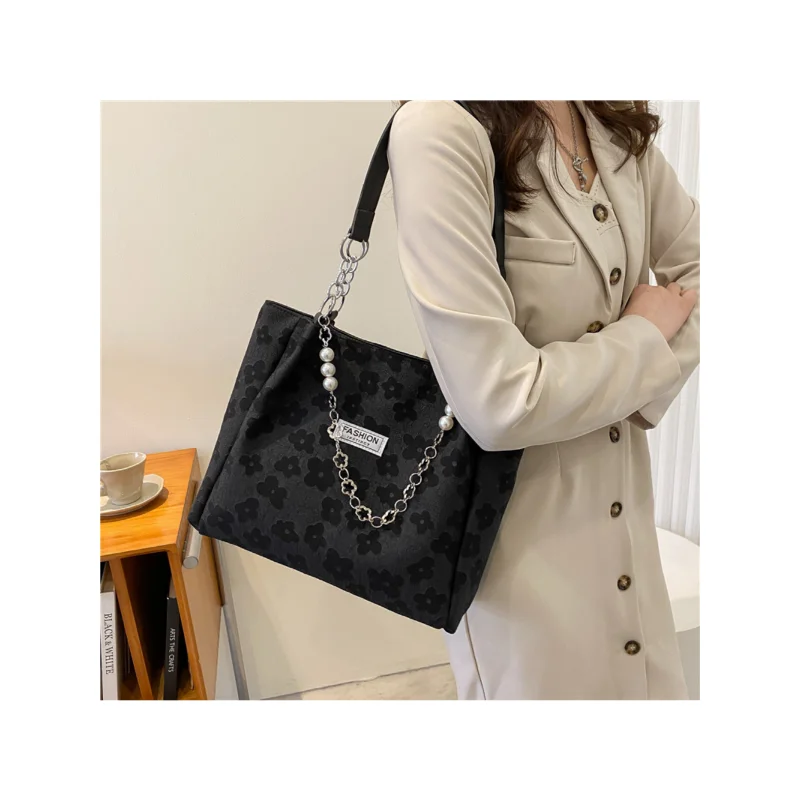 

Вместительная женская сумка в стиле ретро, повседневная Портативная Сумка-тоут на одно плечо, женская сумочка на плечо