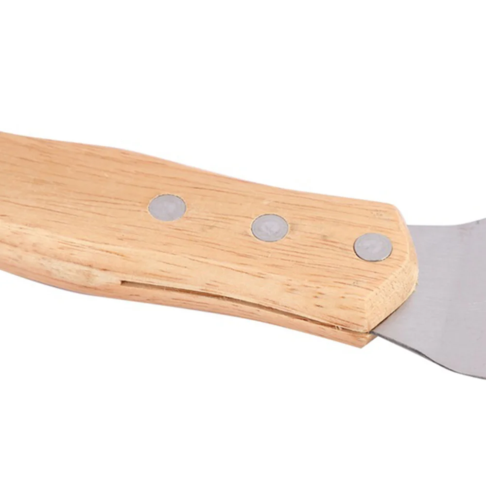 1 szt. Łopatka do montażu sufitowego z drewnianą rączką Rozciągliwa folia sufitowa Akcesoria spawania Harpun duża