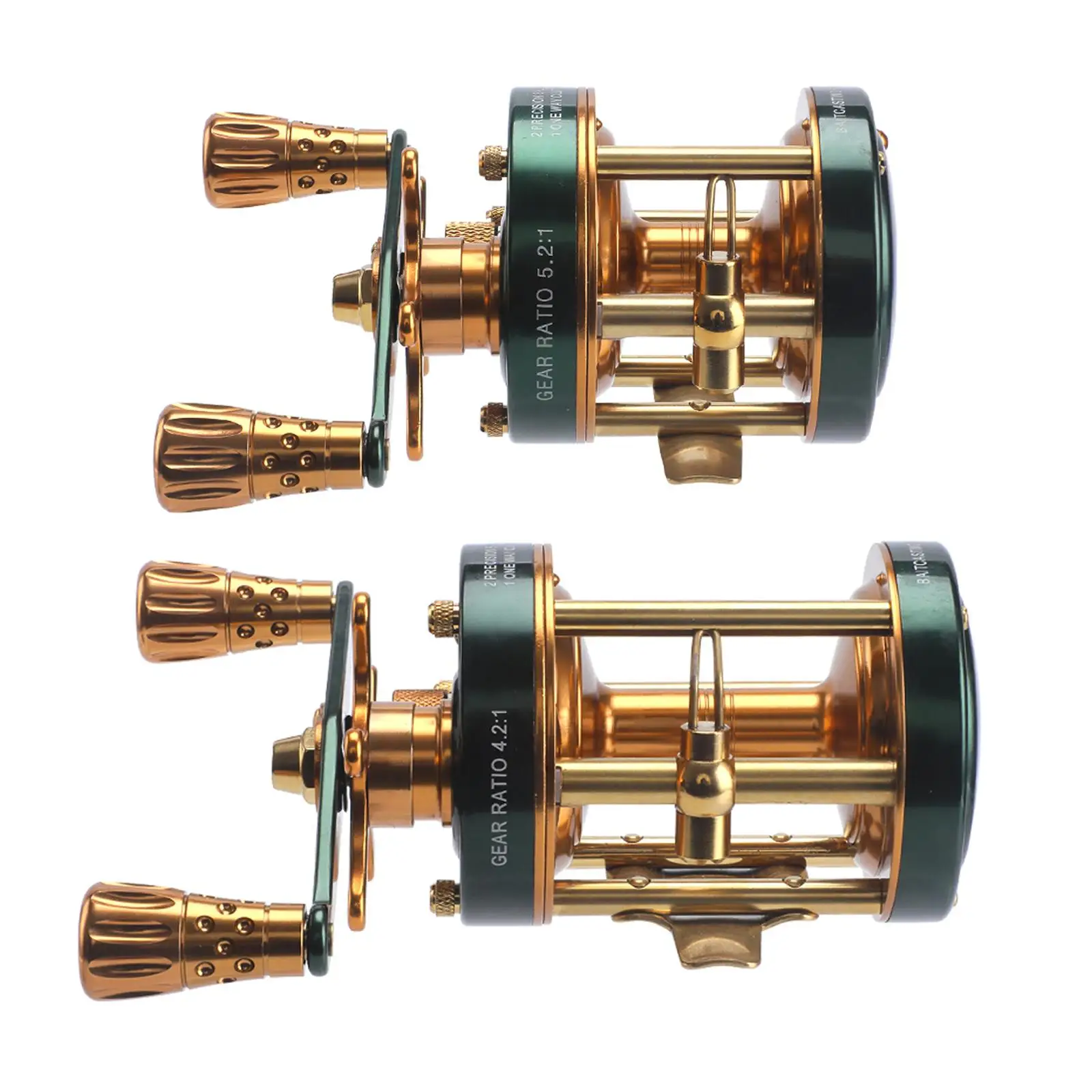 Cast Wheel Heavy Duty Cast Reel Gear Round For Sea Fishing O
