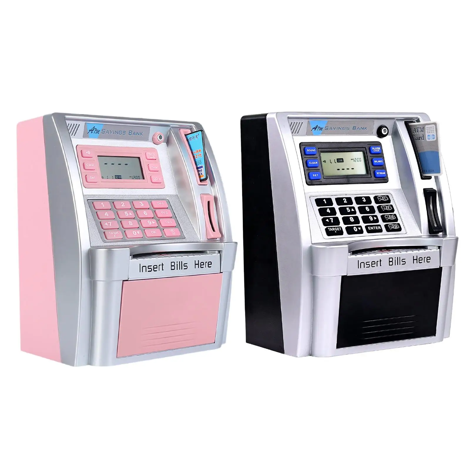 ATM Piggy Bank Creative Balance Calculator Educational Toys Toy Money for Kids Children Boys Girls Teens Birthday Gifts