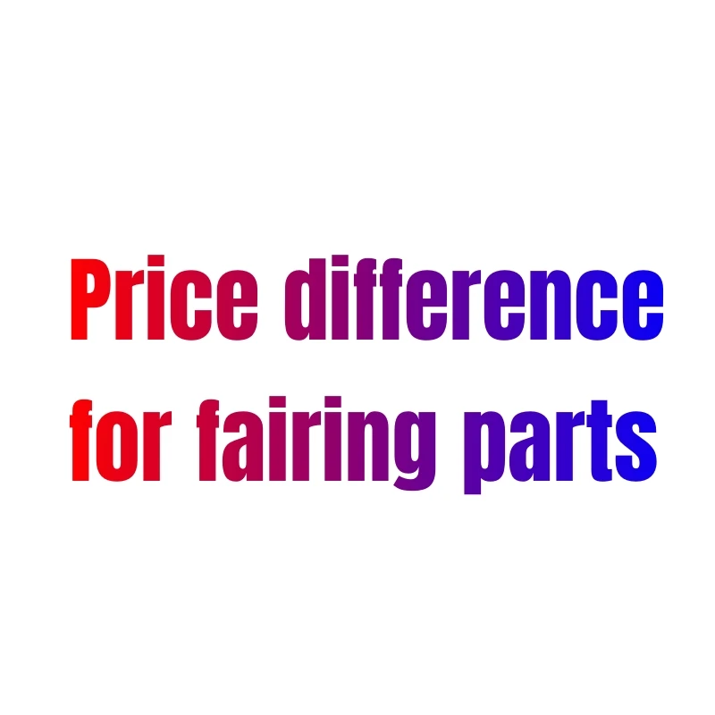 

Price difference for motorcycle fairing parts of various brands