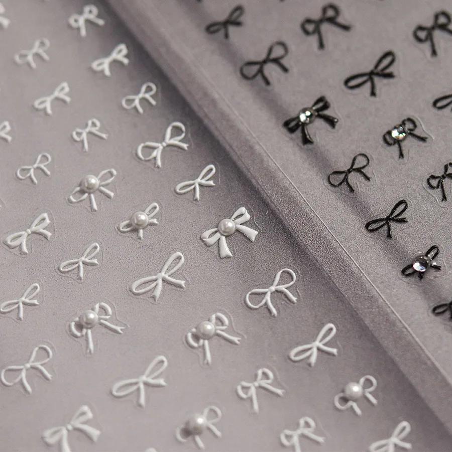 Наклейки для дизайна ногтей с кристаллами и бриллиантами японские ретро