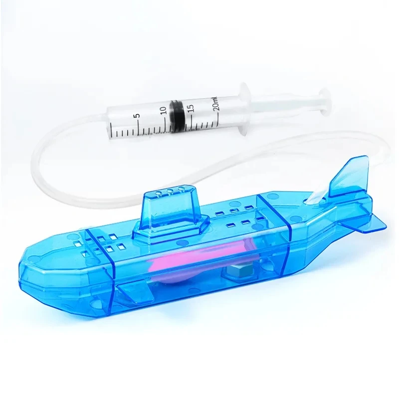 Творческие детские научные эксперименты подводная лодка сделай сам физика