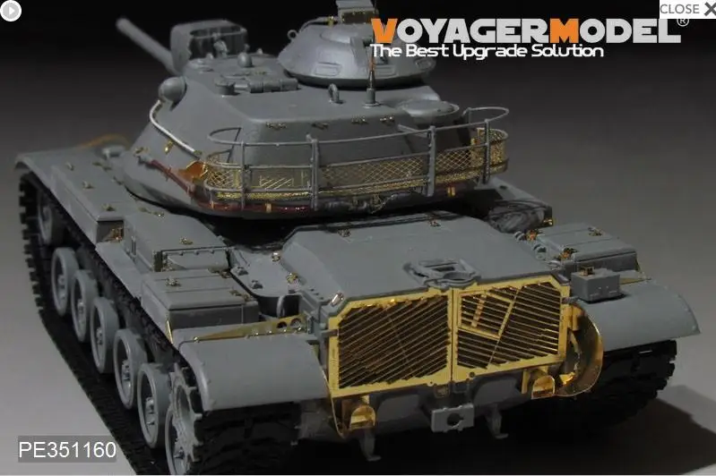 

Voyager PE351160 1/35 Modern US M60A1 MBT upgrade set (For TAKOM 2132) assemble