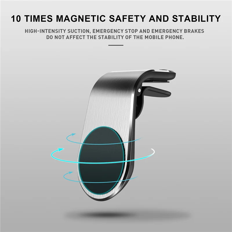 universal phone holder new design clip car air vent magnetic mount holder bracket for cell phone gps suporte celular free global shipping