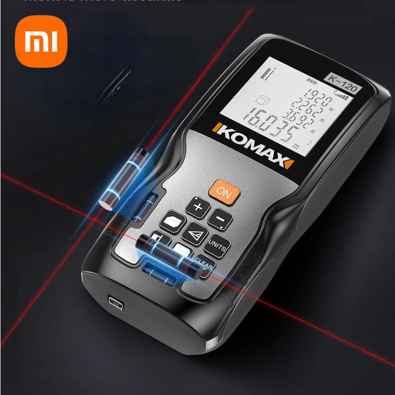 

Xiaomi KOMAX Mini Laser Rangefinder Handheld Infrared Measuring Ruler Electronic Ruler High Precision Home Measuring Instruments