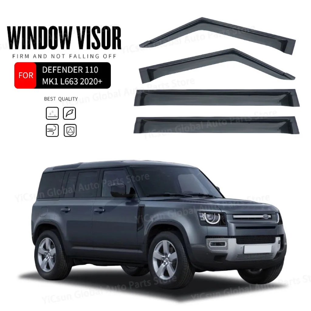 Козырёк от дождя и солнца для Land Rover Defender 90 110 2020-2023