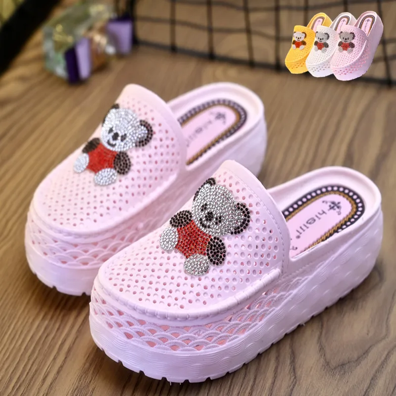 

Женские сандалии с мягкой подошвой, на толстой подошве