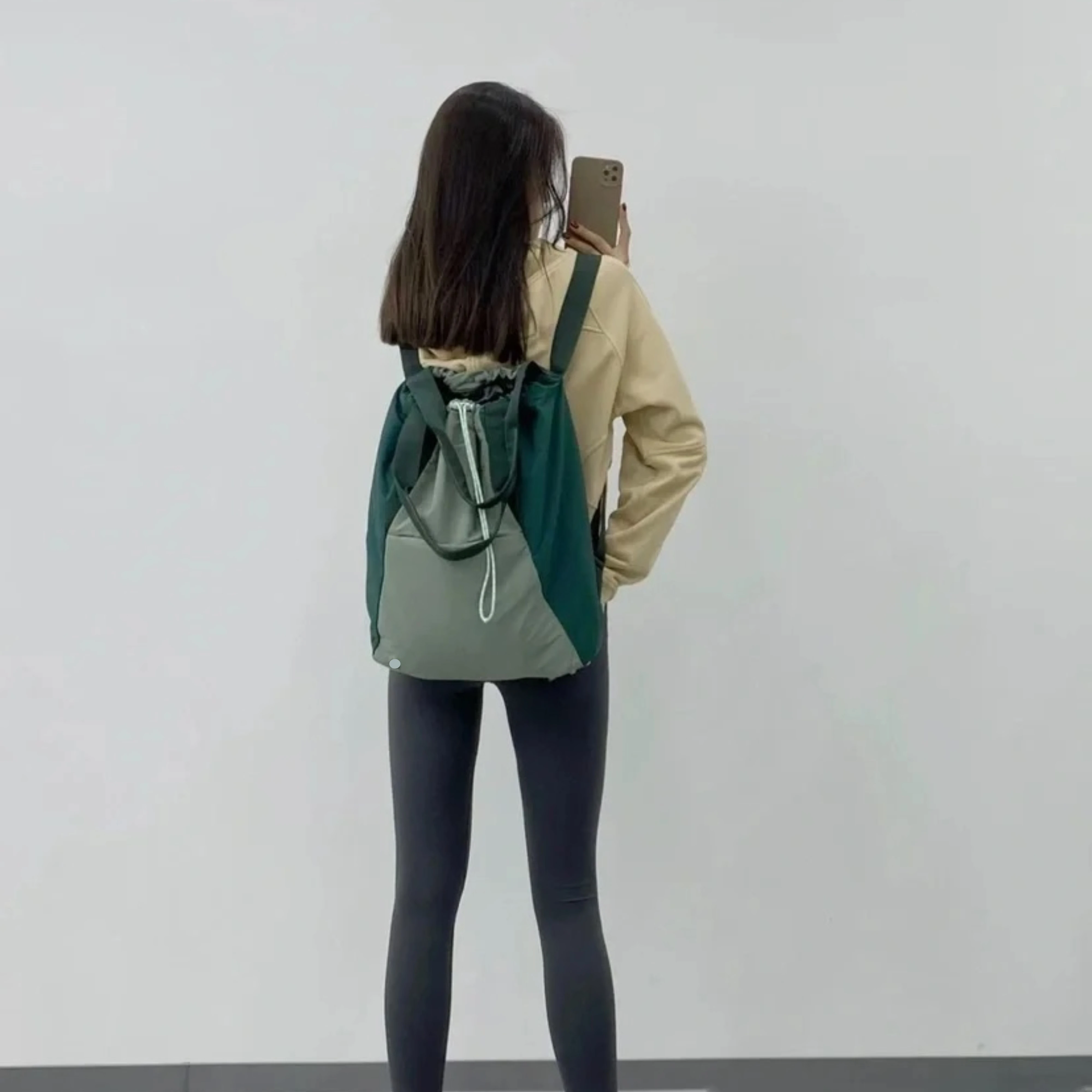 NWT Luluwomen Dual Function Backpack To Tote 18L Multifunctional Commuting Fitness Bag Waterproof Outdoor Sports Shoulder Bag