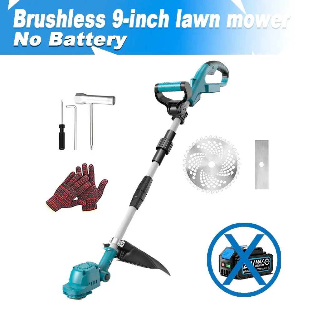 

Бесщеточная складная газонокосилка ONEKFYFD 9 дюймов 18В