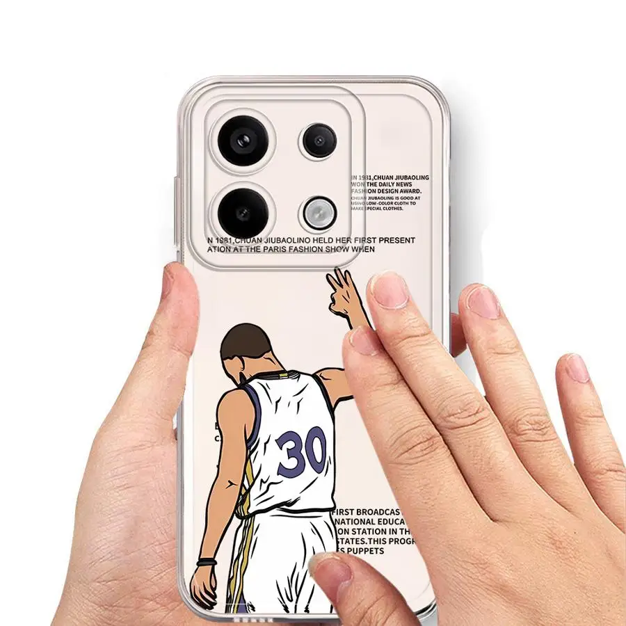 Чехол для телефона Баскетбольные кроссовки Xiaomi Redmi 9A 9T 10A 14C A1 A2 Plus A3x Note 8 9 Pro Cover