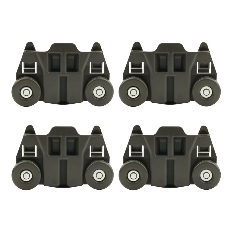 

4Pack Auxiliary- Dishwasher Wheel Replacement for Kenmore- Whirlpool- Maytag- Kitchen-Aid W10195417 PS11750057 PS2579553