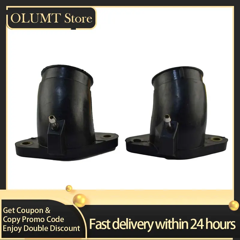 Аксессуары для мотоциклов, Впускной Выпускной коллектор карбюратора для Yamaha XV400 V-STAR Drag XVS400C XVS650 4TR-13586-01-00