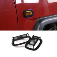 for 2007 2021 toyota fjcruise black car side turn signal protection mesh cover sticker car exterior modification accessories