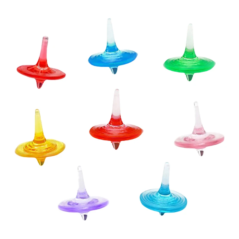 10 шт. Новинка креативная игрушка забавный мини волшебный пластиковый гироскоп