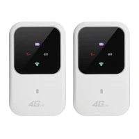 2x portable 4g lte wifi router 150mbps unlocked mobile modem for car home mobile travel camping b1 b3
