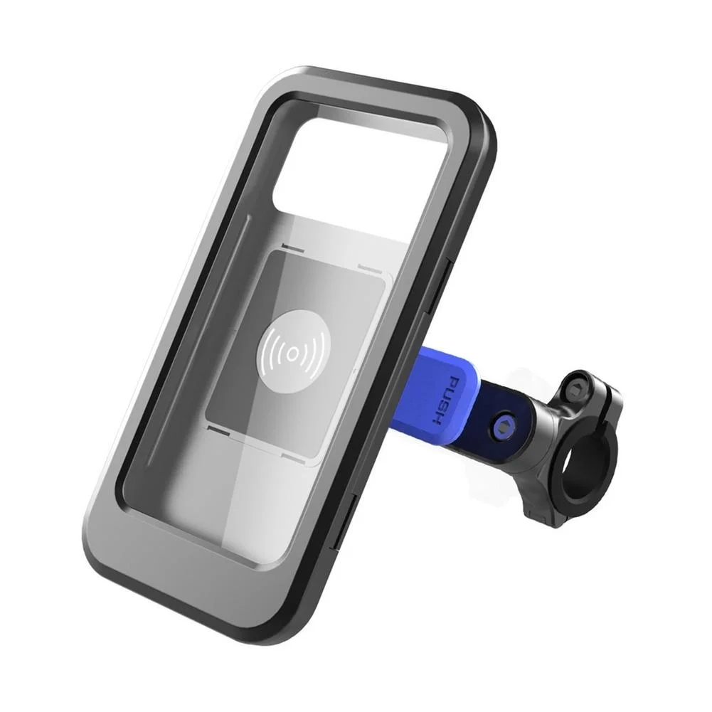

Bicycle Phone Holder 15W Wireless Charger Bike Stand USB Charging Bike Motorcycle Support For 6.7 Inch Cellphone Waterproof Bag