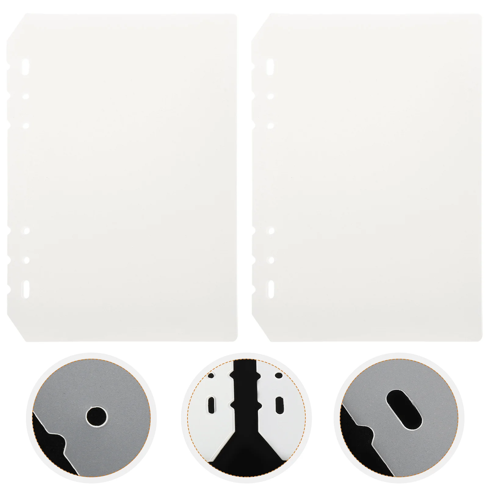 

12Pcs Binder Dividers 6-holes Loose-leaf Dividers Notebook Page Markers A5 Binder Dividers