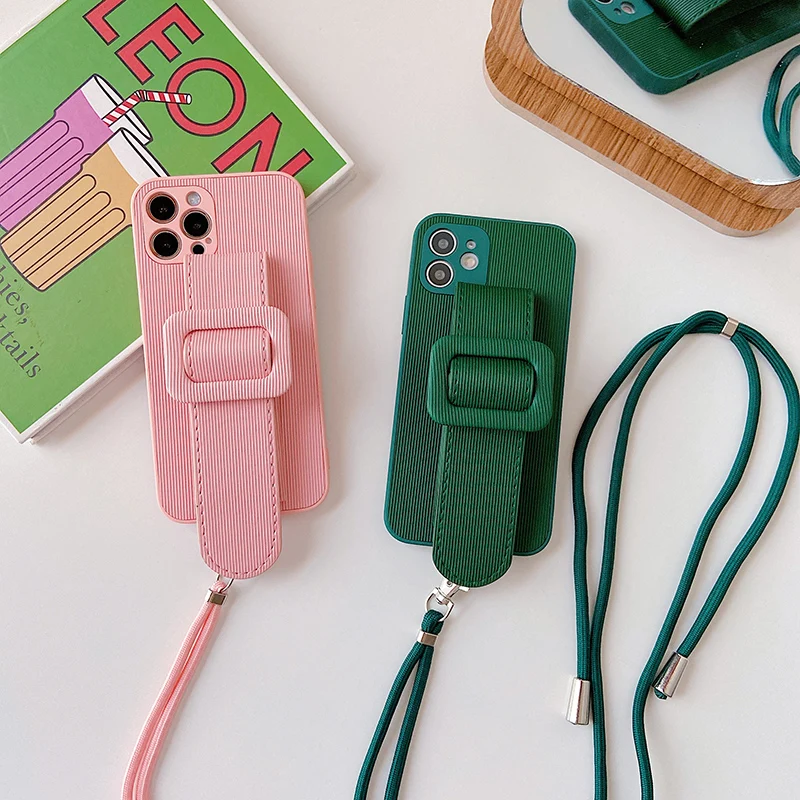 

For IPhone 11 12 13 Wrist Support Phone CaseMultifunctional Wrist Support Phone Case for IPhone 13 12 11 Pro Max Phone Case