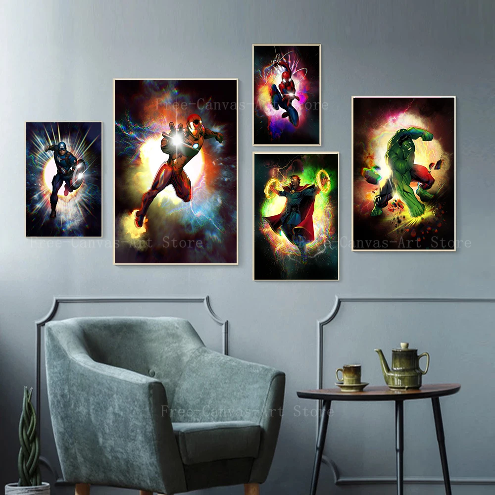 Картина на стену из мультфильма Marvel |