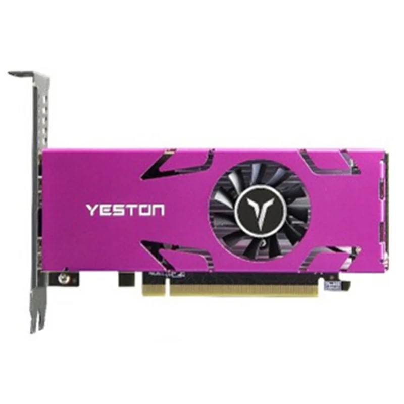 

Rx550 4G D5 4hdmi Four-Screen Multi-Screen Card Independent Game Graphics Card Half-Height Knife Card