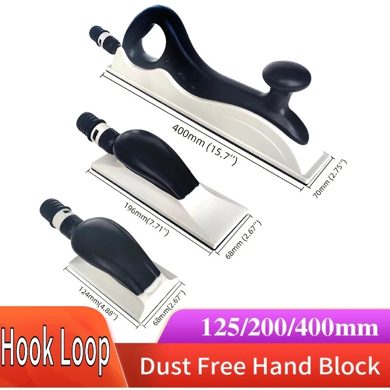 Hand Sanding Block Dust Free Extraction Mesh Grinding Sanding Pad Hook Loop Abrasive Tools Used for Wood and Automobile