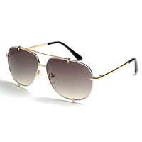 jackjad 2022 fashion cool talon style gradient pilot sunglasses men women vintage spikes brand design sun glasses shades