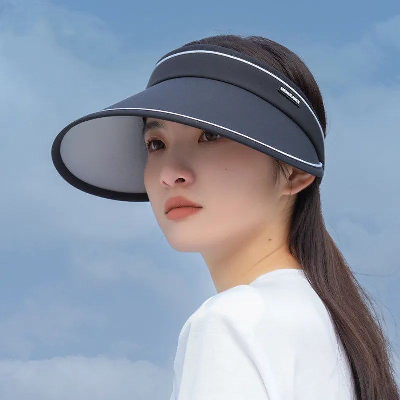 

Ins Summer Sun Hats Men Women Wide Ourdoor Sport Adjustable Visor UV Protection Top Empty Tennis Golf Sunscreen Baseball Cap