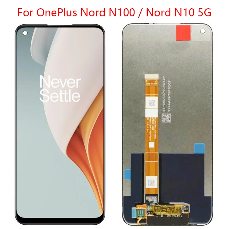ЖК-дисплей 6,49 дюйма с рамкой и дигитайзером сенсорной панели для Oneplus Nord N10 BE2029, 1 + Nord N100 BE2013