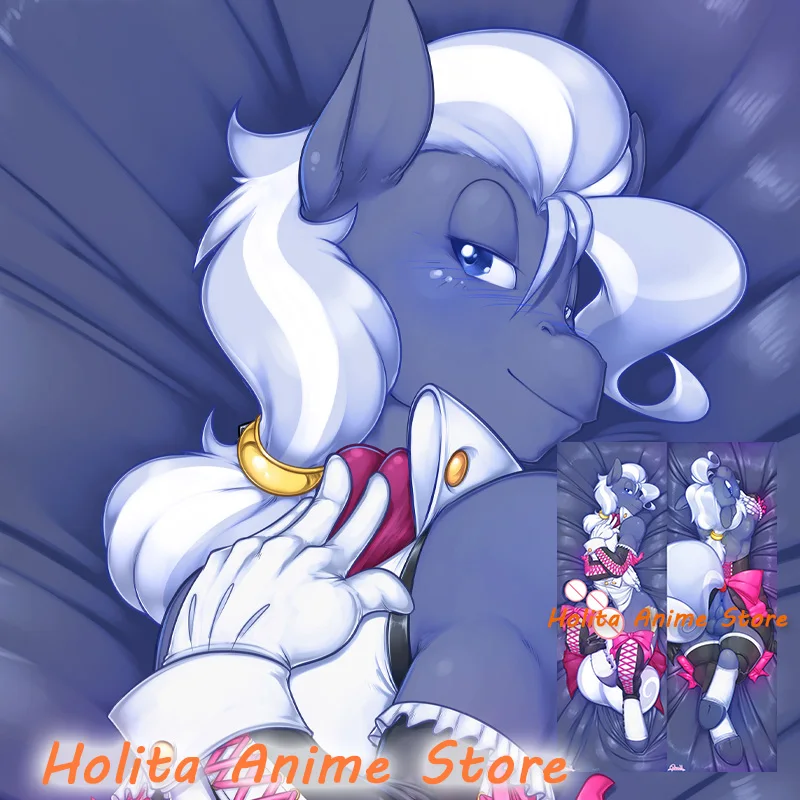 

Dakimakura Anime Hoity Toity Pony Double sided Print Life-size Body Pillow Cover