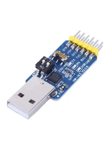 CP2102 6-в-1 USB-UART USB-адаптер последовательного порта USB-TTL/RS485/232 TTL-RS232/485 232–485 Инструмент последовательной отладки USB для Arduino