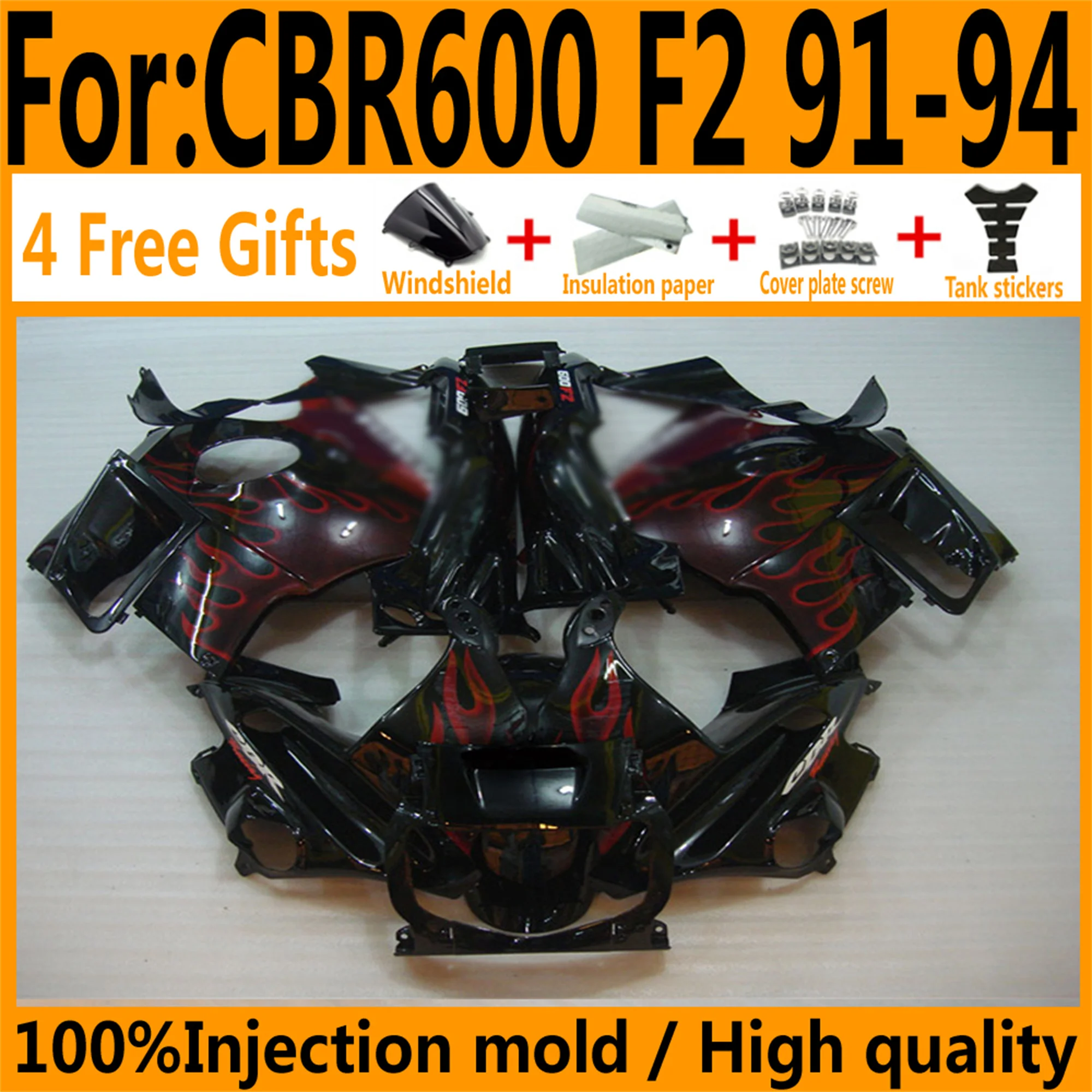 Обтекатели для мотоциклов Honda CBR600RR CBR 600RR F2 1991 1994 600 RR CBR600 91 94